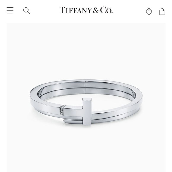 Tiffany & Co. Jewelry - Tiffany T Diamond Square Wrap Bracelet